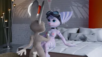 Rivet fooling around with Judy