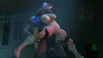 Chun li first day at work 1080P 60FPS (Gurochanop)