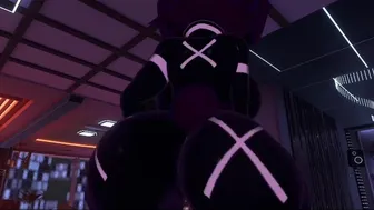 Bonnie striptease and dances