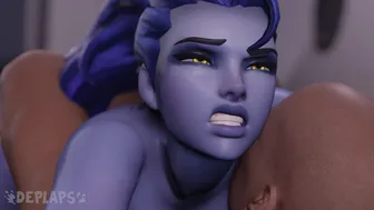 Widowmaker Standing Cowgirl [White][DePlaps]