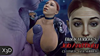Black Widow’s Job And Duty [X3D][CLOTHED][GER]