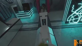 Amelia milking Beta (Blender)