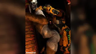 Cyrax X Big Booty Monster boy