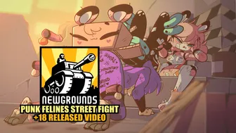 Punk Felines Street Fight