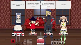 Strip Poker Night at the inventory April Fool costume