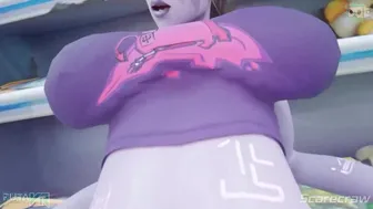 Brite Blows her load