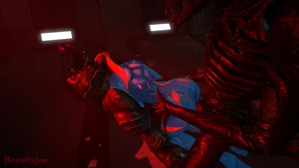 Samus used by two aliens [View 2]