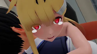 [4kmmd]Yuudachi in train