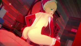 Artoria Christmas [xKazz] [Drewwkoi]