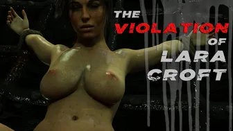 Lara Croft defeated and brutally punished [SteamOven3D]