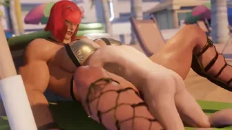 Marisa faces one fan