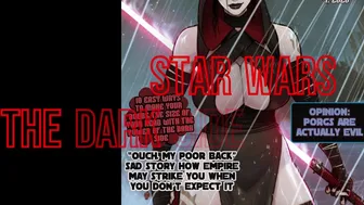 Star Whores the dark side strikes back