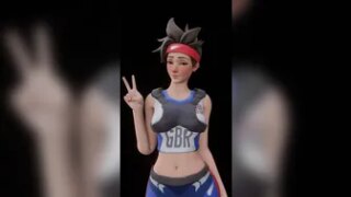 Tracer twerking Dance 1