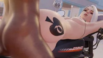 Biker Ashe Fucked [BLACKED Edit] (Cawniel)