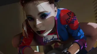 Harley rides a good boy