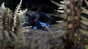 Liara T’soni raped by a werewolf