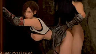 Tifa @ Work – Quickie behind the counter