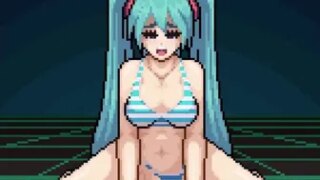 “Digital star” Pixel Miku Porn Animation~! [JamesCabello] (MagicalMysticVA Voice)