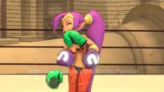 Shantae vs Little Mac (Punch-Out Ryona)