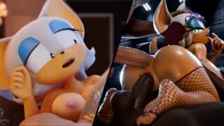 ROUGE THE BAT [PORN COMPILATION]