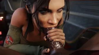 Panam-Palmer Blowjob [Blacked][QoC]