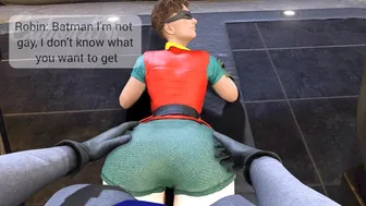 Batman Fuck the Big Ass of Robin for first Time