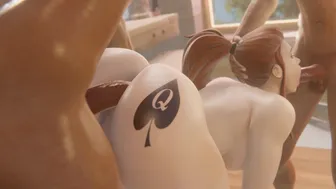 Brigitte Spitroast [BLACKED Edit] (Cawniel)