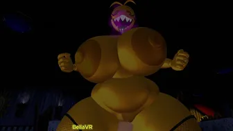 Toy chica rides you in freddy fazbears pizza