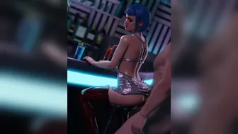 Evelyn Parker fucked at the bar [highgrounddude]