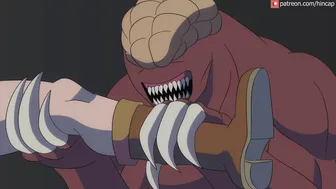 Claire gets raped by licker