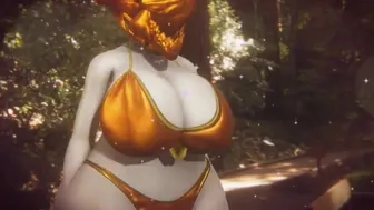 Titan’s Breasts bouncing (sonicfreak)