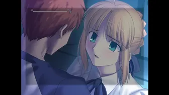 FATE Stay Night [Réalta Nua] – Arturia H-scene 3 (English/Decensored)