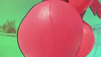 Dragon moving her ass