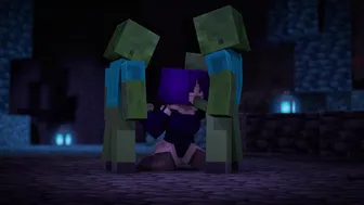 Lisa came across a zombie