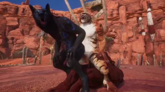 Wild Life – Tiger X Wolf X Minotaur (Sound Version) [GAY/FURRY/CUM]