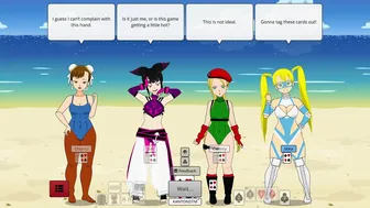 Strip Poker Night at the inventory Street Fighter Chun-li epilogue