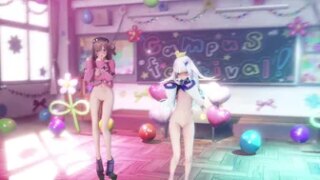 [4kmmd]Ai-pai Dancehall Suzuhara Lulu and Lize Helesta Stripping Ver