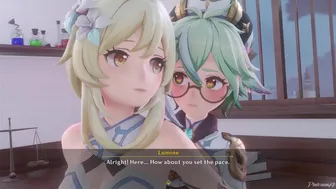 A Night in Mondstadt – Happy Accident Parts 1-2 [pinksama] [dubbed]