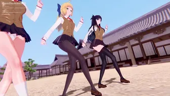 fate stay night girl trio mk 1 wip