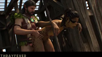 Lae’zel Being Broken By a Tav [Deathrayfever]