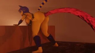 Ankha Animation NSFW 3D