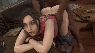 Claire Redfield Safe Room [Blacked][AxenAnim]