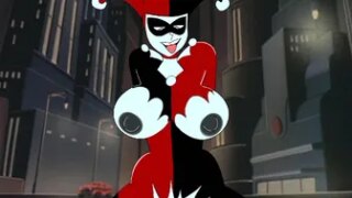 Harley Quinn rides a big dick