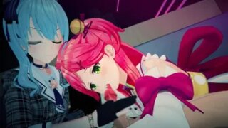 ♡Sakura Miko and Hoshimachi Suisei♡_Hololive [Robin00]