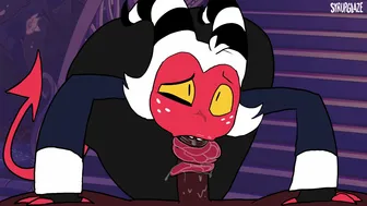 Moxxie blows Imp Cock – SyrupGlaze