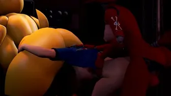 Chica & Futa Foxy (anal vore)