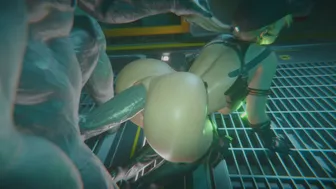 Jill Valentine & Mr. X [ITAlessio]