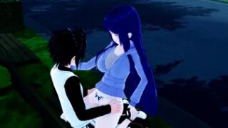 Naruto – Hinata fucked in Park