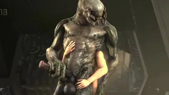 a sangheili and his friend (bad sound edit)