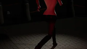 RE4 Ashley Running – Turntable – Hose & Boots (4K)